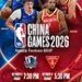 TICKETS FOR THE NBA CHINA GAMES 2026 PRESENTED BY TAOBAO 88VIP FEATURING THE DALLAS MAVERICKS AND HOUSTON ROCKETS TO GO ON SALE ON AUG. 12