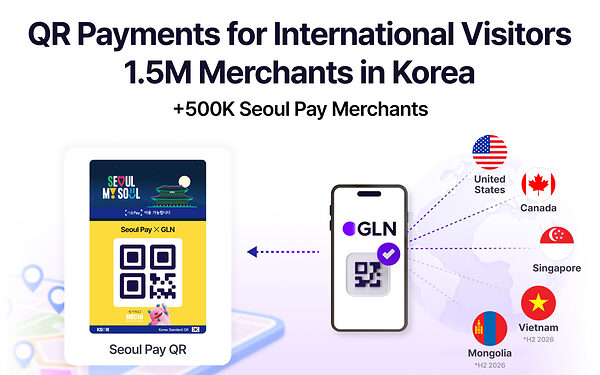 Hana Bank Subsidiary GLN Expands QR Payment Network for International Travelers to Korea