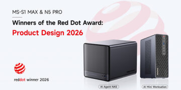 MINISFORUM Wins Two 2026 Red Dot Product Design Awards for AI Mini Workstation MS-S1 MAX and AI NAS N5 Pro
