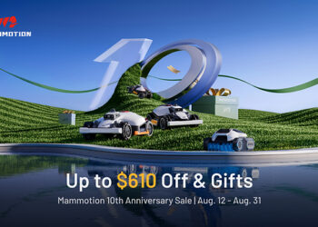 MAMMOTION Celebrates 10th Anniversary with Limited-Time Savings on Robotic Lawn Mowers and Pool Cleaners