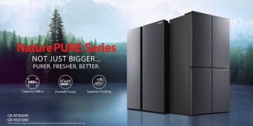 Toshiba Launches NaturePURE Series Refrigerators in Singapore: Not Just Bigger… Purer. Fresher. Better.