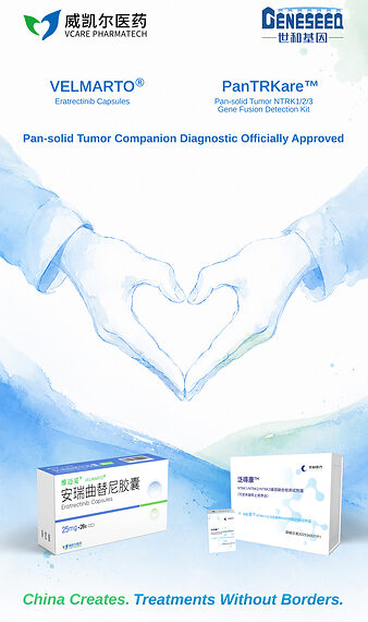 PanTRKare™ Officially Approved as the Companion Diagnostic for VELMARTO® (Eratrectinib)
