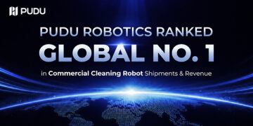 Pudu Robotics Ranked No. 1 Globally in Commercial Cleaning Robot Shipments and Revenue by Counterpoint Research