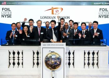 Global Copper Foil Leader Londian Wason Officially Lists on the New York Stock Exchange Today