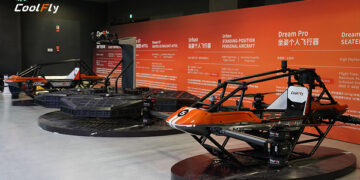 CoolFly Launches Urban Standing-Position Personal Aircraft