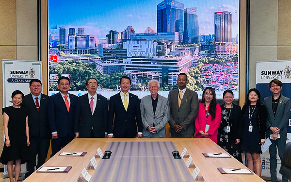 CityUHK strengthens ties with Sunway University to advance research and global education