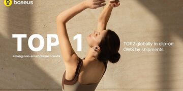 Baseus Retains No. 1 Position Among Non-Smartphone Brands in H1 2026 Clip-On OWS Shipments