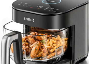 Kismile Launches the AeroLucen™ Glass Air Fryer, Combining Faster Cooking with a See-Through Cooking Experience