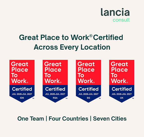 Lancia Consult Achieves Great Place To Work® Certification™ Across Four Countries
