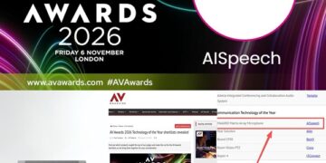 A Proud Milestone for AISpeech! Matrix Array Microphone Named AV Awards 2026 Finalist in Two Categories