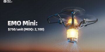 High Great Innovation Releases the EMO Mini, the Lightest Outdoor Formation Drone in Its Class