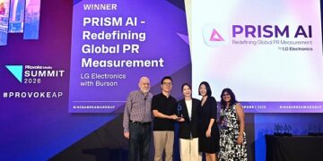 LG ELECTRONICS’ PRISM AI WINS BEST AI TOOL/PRODUCT AT THE 2026 IN2 SABRE AWARDS ASIA-PACIFIC