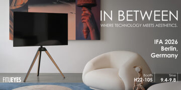 FITUEYES Asks at IFA 2026: Is the Wall-Mounted TV Obsolete?