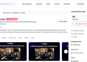 AI Avatars Go Practical: Wizstar Takes #1 on Product Hunt