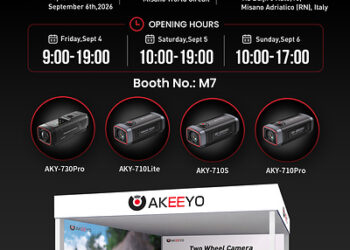 AKEEYO Unveils 2026 New Generation at IBF: 711Air, 750 Series and H2 Helmet Camera
