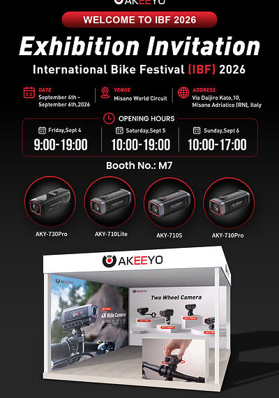 AKEEYO Unveils 2026 New Generation at IBF: 711Air, 750 Series and H2 Helmet Camera