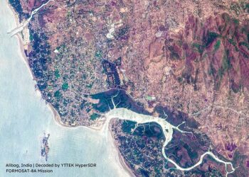YTTEK’s HyperSDR ground modem decodes FORMOSAT-8A’s 0.7-meter imagery