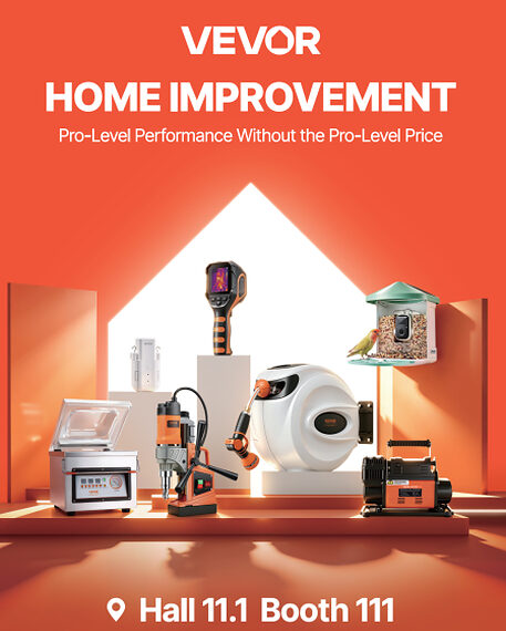 VEVOR Brings Its Global Home Improvement Range to European Media and Consumers in Person for the First Time at IFA Berlin 2026