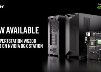 MSI XpertStation WS300 Based on NVIDIA DGX Station Now Available