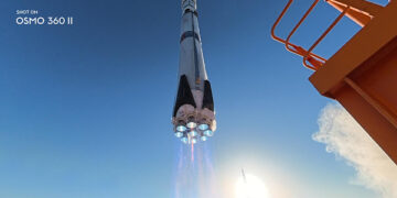 Upcoming Osmo 360 II Captured 8K/60fps Panoramic Shots of LandSpace’s Rocket Launch Onsite Alongside DJI’s Ecosystem of Handheld Cameras and Civilian Drones