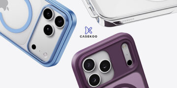 CASEKOO Launches New iPhone Case Colorways: Gentle Blue & Cherry Lush