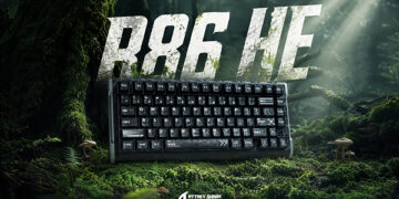 ATTACK SHARK Unveils R86 HE Carbon Fiber Magnetic Switch Gaming Keyboard, Redefining the 75% Competitive Keyboard Experience