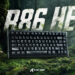 ATTACK SHARK Unveils R86 HE Carbon Fiber Magnetic Switch Gaming Keyboard, Redefining the 75% Competitive Keyboard Experience