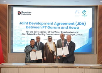 Acwa signs joint development agreement with PT GARAM for Indonesia’s first utility-scale integrated seawater desalination and industrial salt project