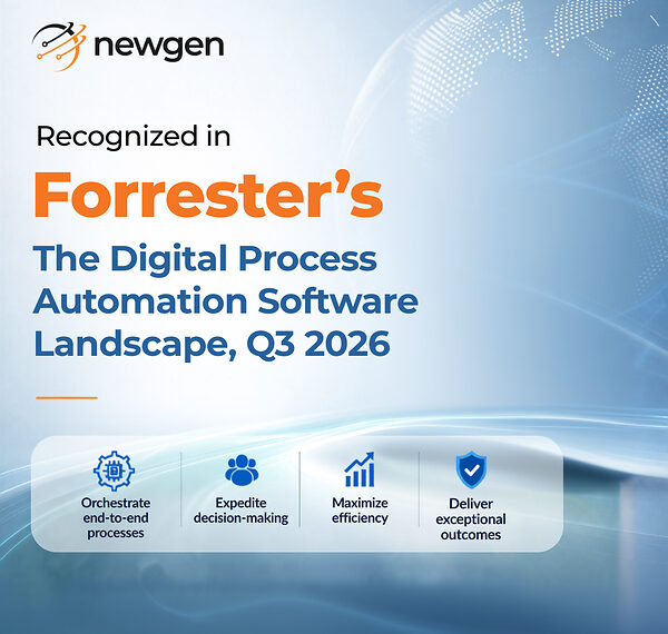 Newgen Software Recognized in The Digital Process Automation Software Landscape, Q3 2026