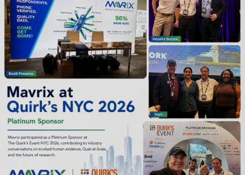 Mavrix Makes the Case for Trusted Human Evidence in the AI Era at Quirk’s New York