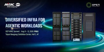 MiTAC Computing Showcases Diversified Infra for Agentic Workloads at OCP APAC Summit