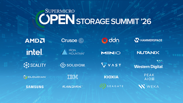 Supermicro’s Seventh Annual Open Storage Summit Brings Together 21 Ecosystem Partners to Share Practical Guidance on Deploying Enterprise AI at Scale