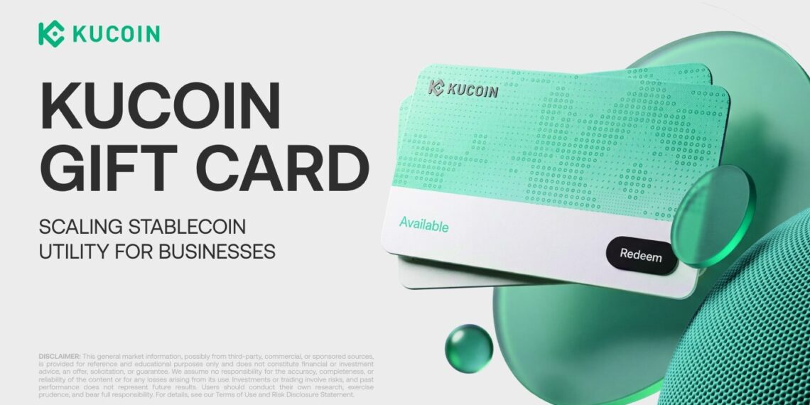 KuCoin Pay Expands Stablecoin Utility With an Enterprise Gift Card Solution