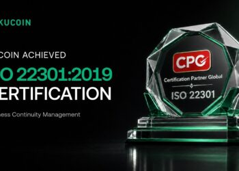 KuCoin Strengthens Operational Resilience with ISO 22301:2019 Certification