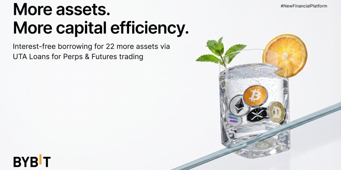 Bybit Expands UTA Loan Interest-Free Borrowing to 24 Assets, Empowering More Capital-Efficient Trading