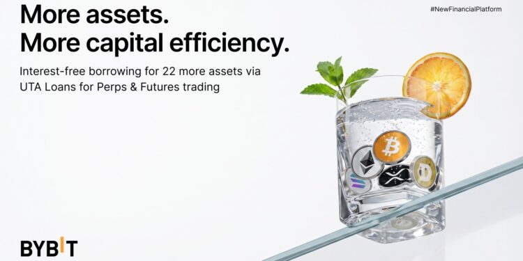 Bybit Expands UTA Loan Interest-Free Borrowing to 24 Assets, Empowering More Capital-Efficient Trading