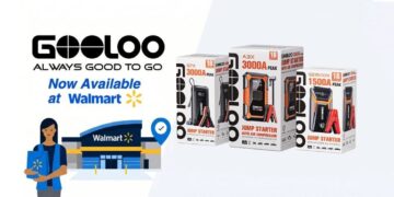 GOOLOO Expands National Retail Footprint, Launches Three Top-Selling Jump Starters in Walmart stores across the country