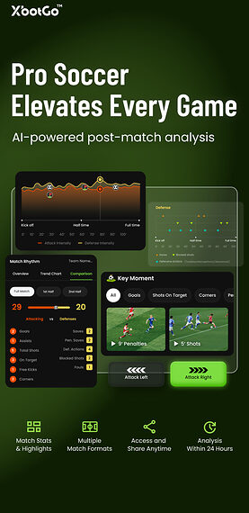XbotGo Launches ‘Pro Soccer’ Bringing Professional AI Tactical Analysis and Multi-Tier Highlights to Grassroots Football