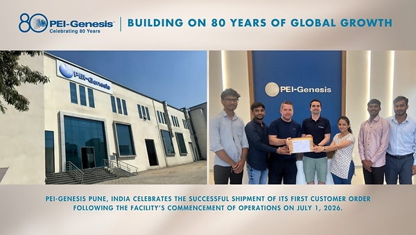 PEI-Genesis Expands Asia-Pacific Capabilities with 6th Value-Add Production Facility in Pune, India
