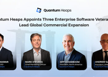 Quantum Heaps Appoints Three Enterprise Software Veterans to Lead Global Commercial Expansion