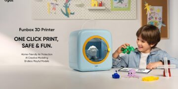 ugee Officially Launches Funbox: UL GREENGUARD Certified Kids’ 3D Printer Now Available in Singapore and Hong Kong.