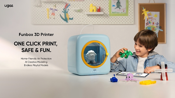 ugee Officially Launches Funbox: UL GREENGUARD Certified Kids’ 3D Printer Now Available in Singapore and Hong Kong.