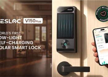 Finally, No More Battery Anxiety: DESLOC V150 Plus Launches as the World’s First Self-Charging Solar Smart Lock That Works in the Shade