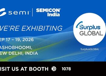 SurplusGLOBAL to Exhibit at SEMICON India 2026 for Third Consecutive Year