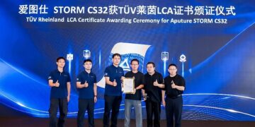 TÜV Rheinland Presents LCA Certificate to Aputure Studio Light