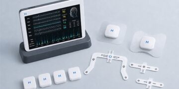 HoneyNaps Develops Next-Generation Wireless PSG system Using Four Skin Patches