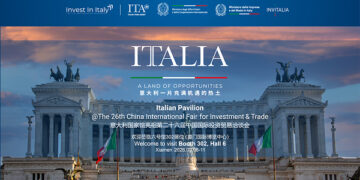 Italy is participating to the 26th China International Fair for Investment and Trade (CIFIT) which opens in Xiamen from 8-11 Sept.
