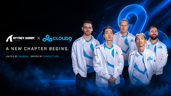 ATTACK SHARK Announces Strategic Partnership with Cloud9 Esports’ League of Legends Team