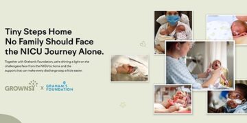 GROWNSY Partners with Graham’s Foundation During NICU Awareness Month to Support NICU Families Beyond the Hospital Stay