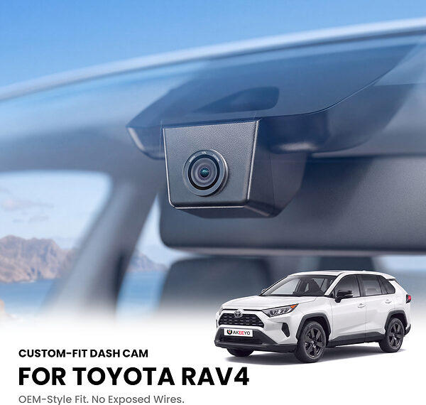 AKEEYO Launches XPRO, a Custom-Fit 4K Dash Cam Built for the Toyota RAV4